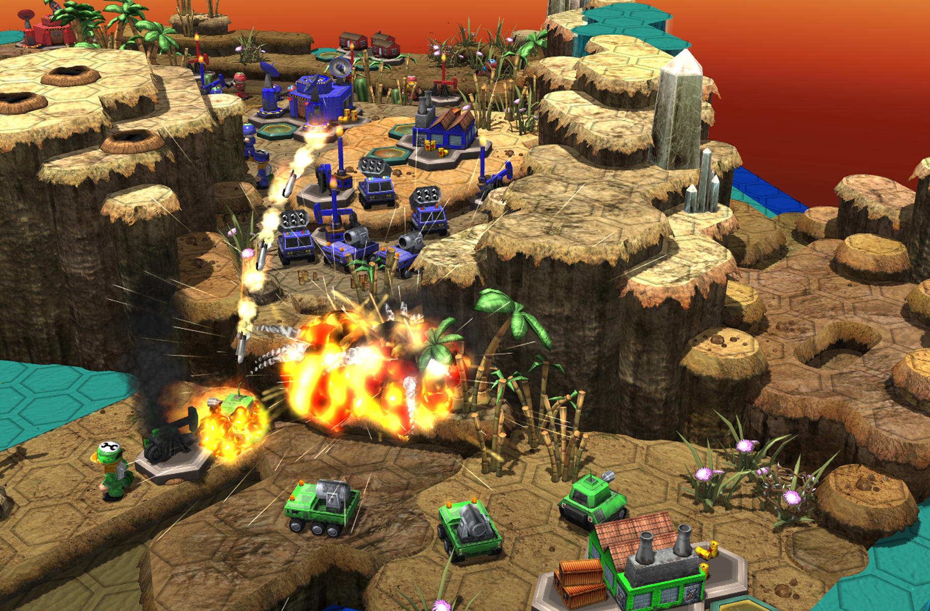 Cuplikan Layar Game Epic Little War Game