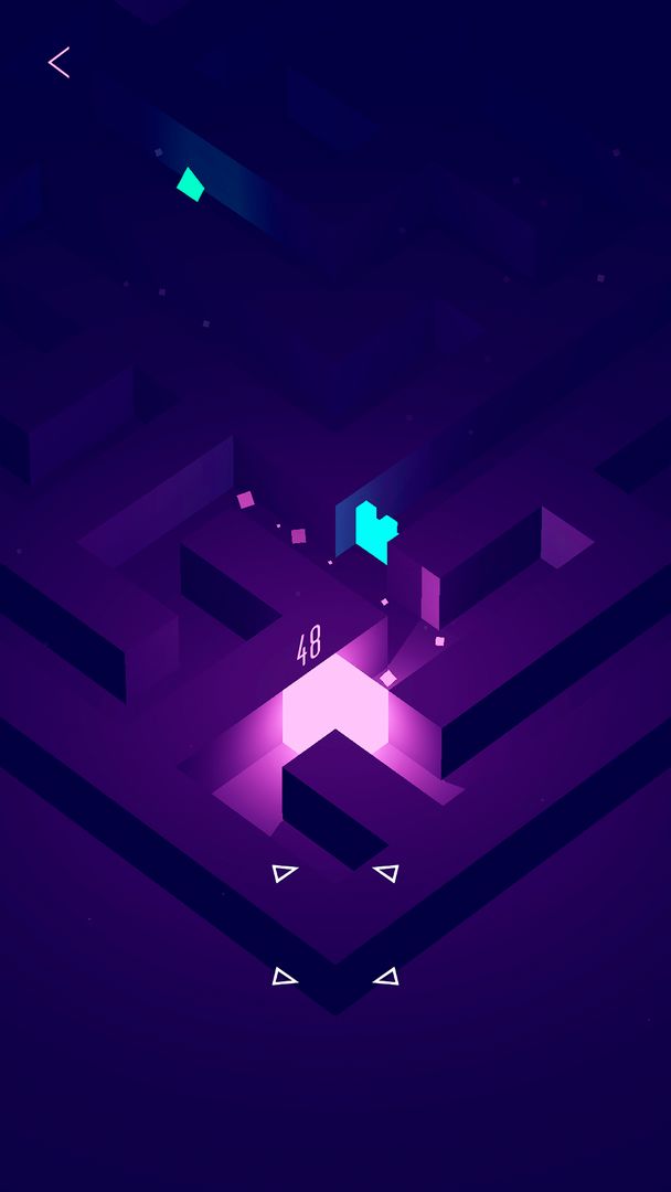 Glowing Cube screenshot game