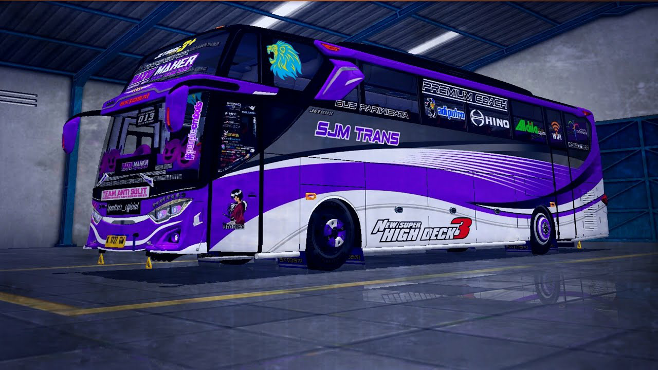 Bus Basuri Simulator Nusantara Game Screenshot