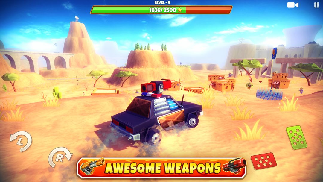Zombie Offroad Safari screenshot game