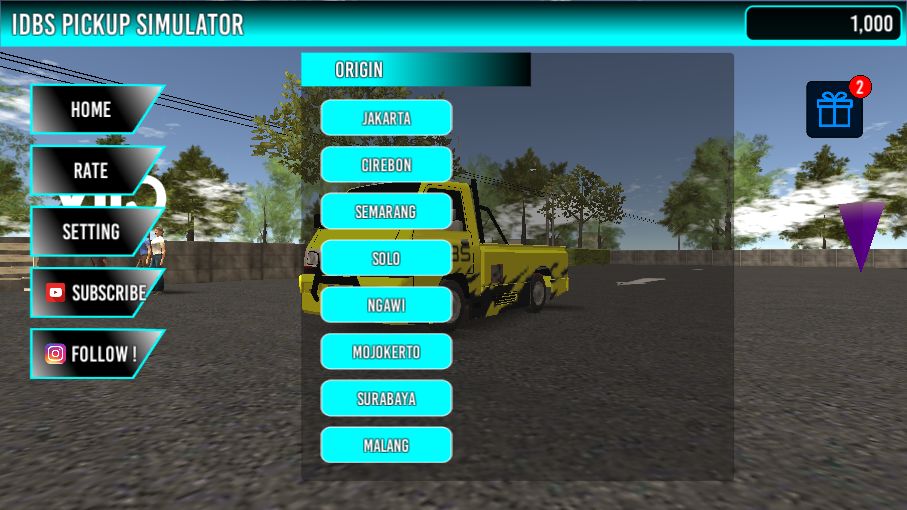 IDBS Pickup Simulator 게임 스크린 샷