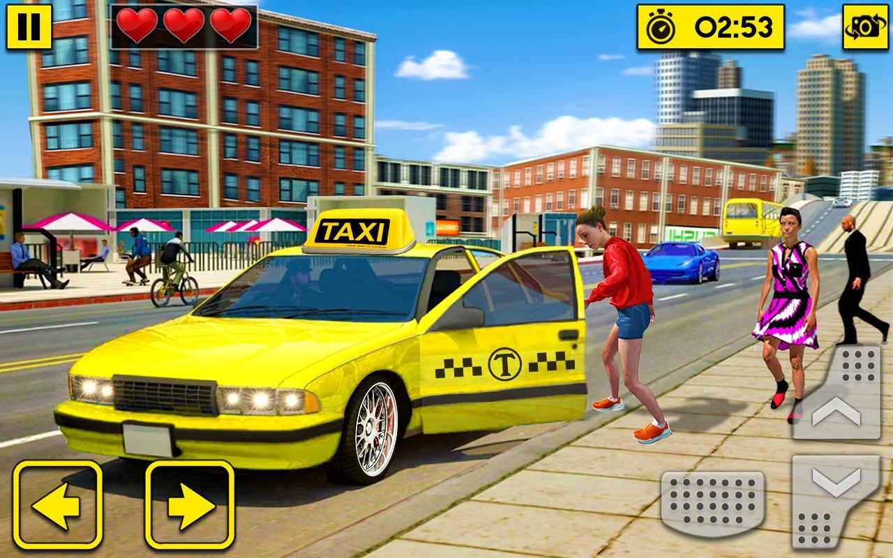 市タクシー運転シム2020:無料タクシー運転手ゲームのキャプチャ