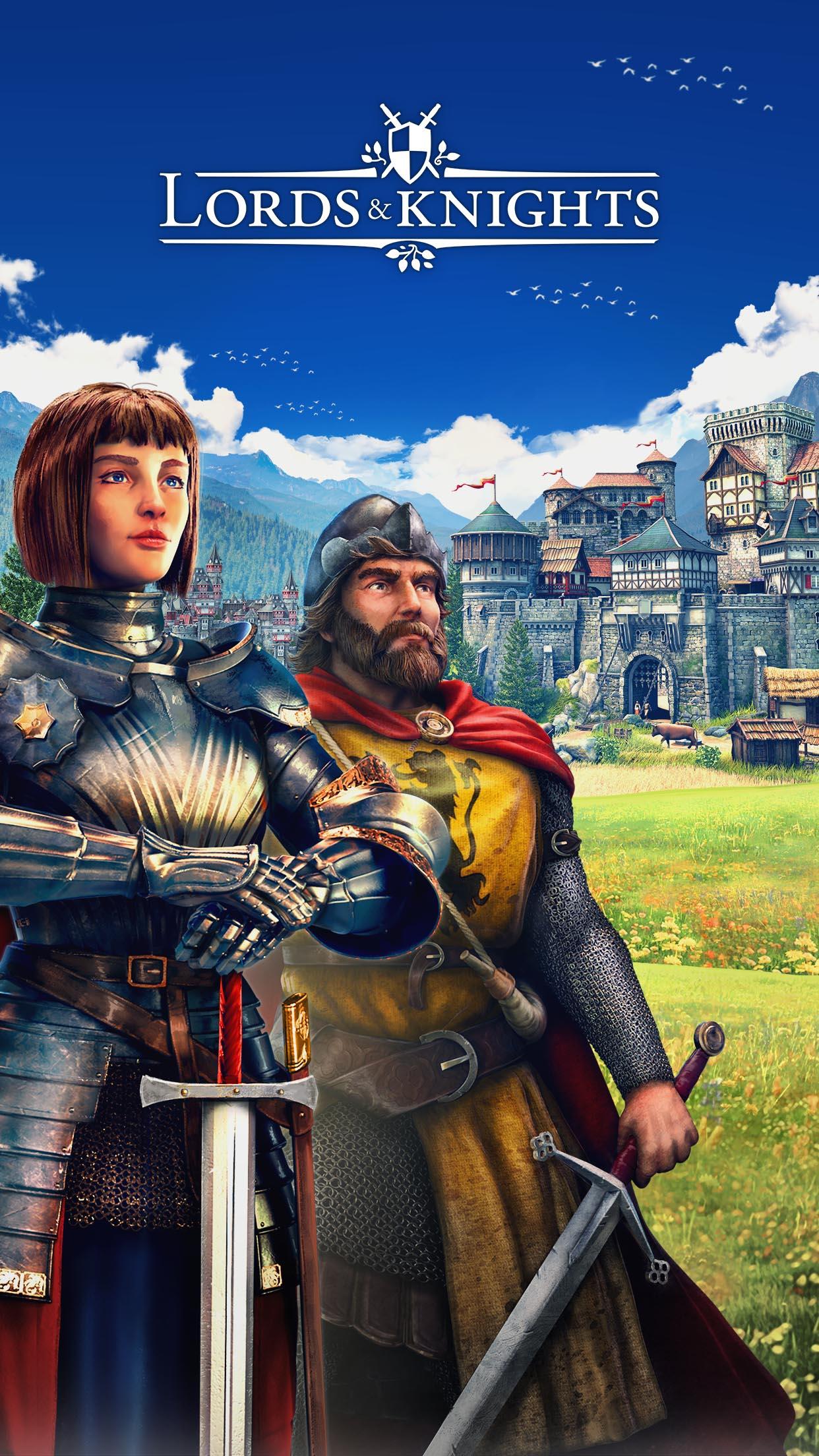 Lords & Knights - Medieval MMO Game Screenshot