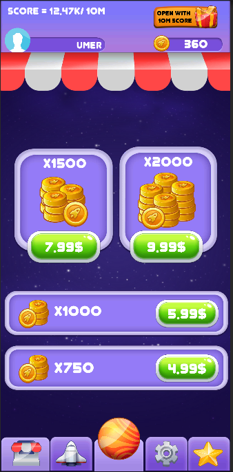 XGalaxy Game Screenshot