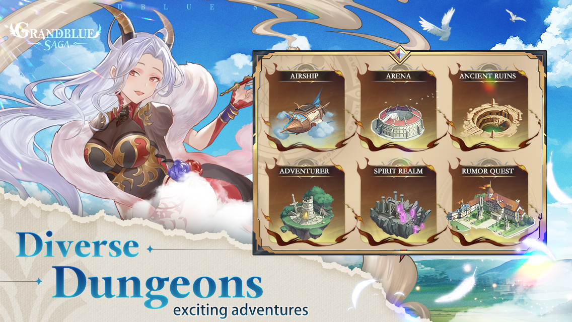 Grandblue SAGA Game Screenshot