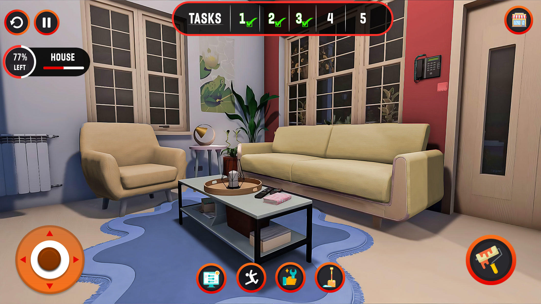 House Flipper: Home Design 3D ภาพหน้าจอเกม