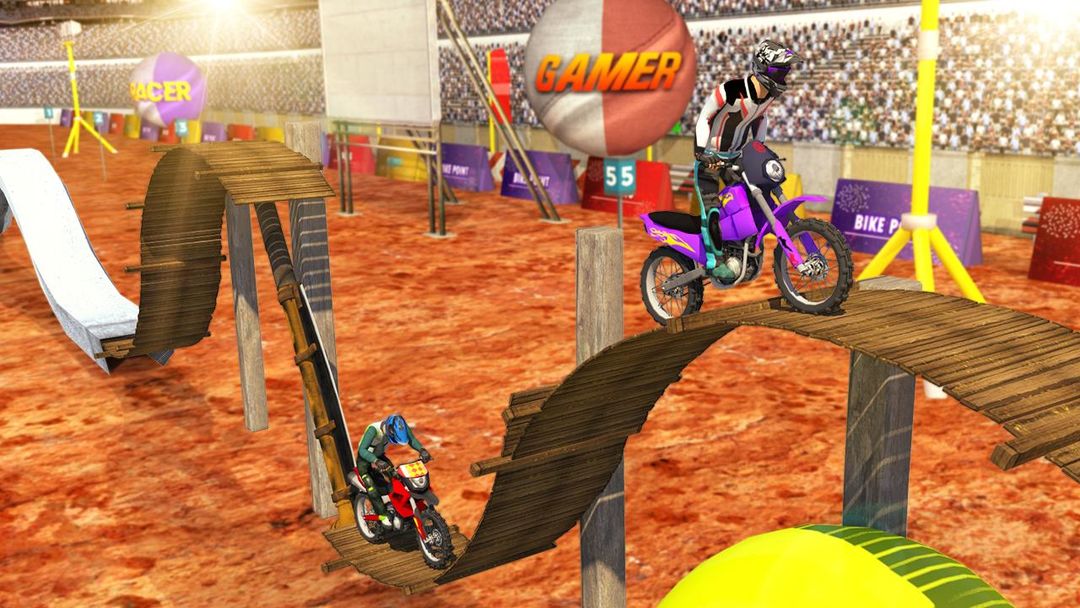Screenshot of Bike Stunt Racer