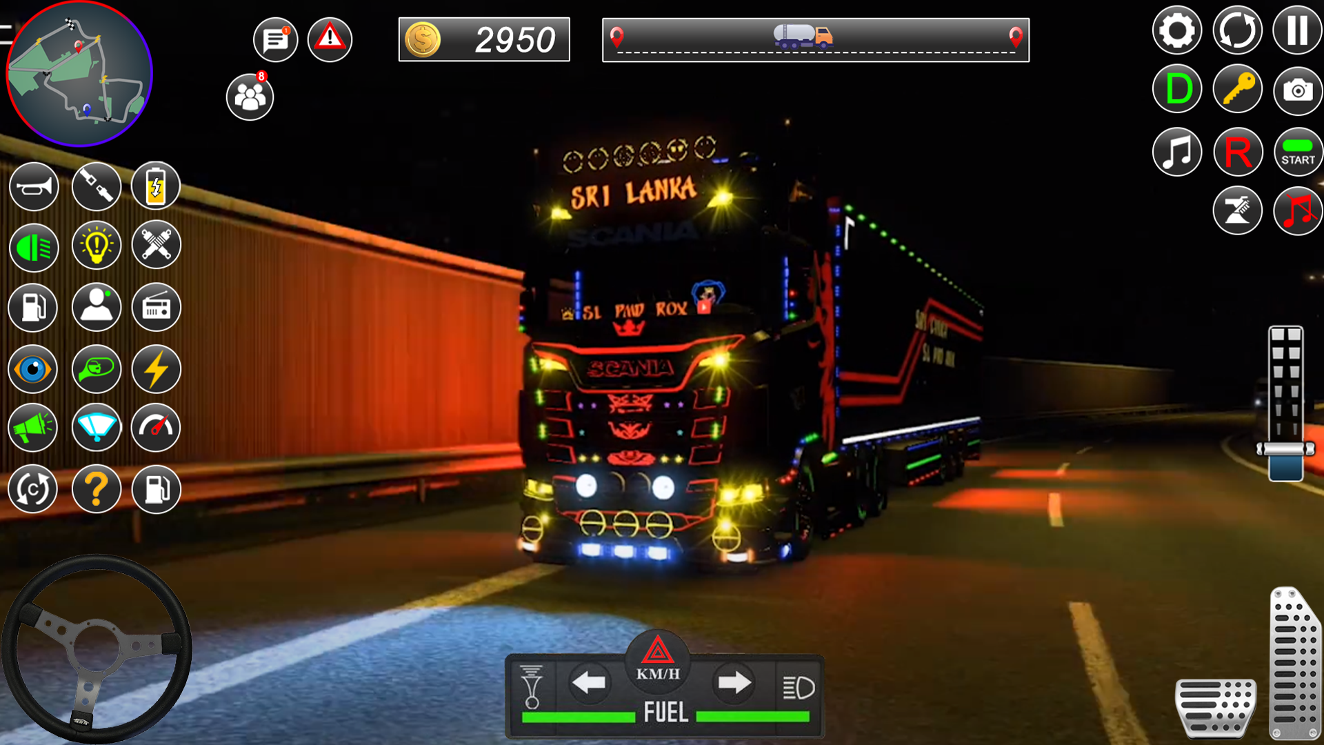 Screenshot of US Cargo Truck Simulator 3D