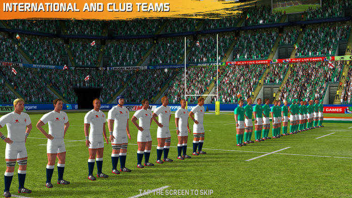 Screenshot of Rugby Nations 16