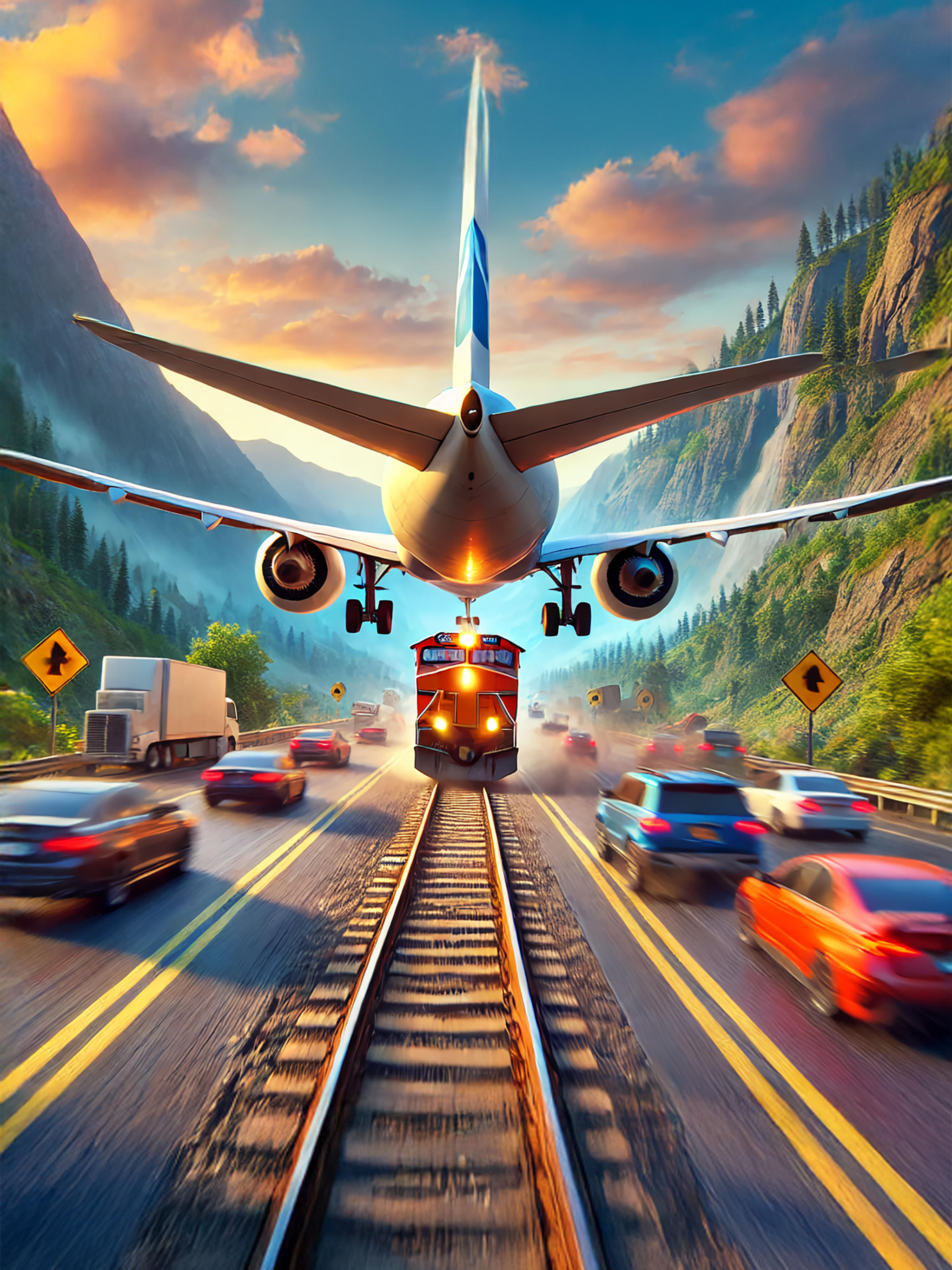 Sling Plane 3D - Sky Crash Jet 遊戲截圖