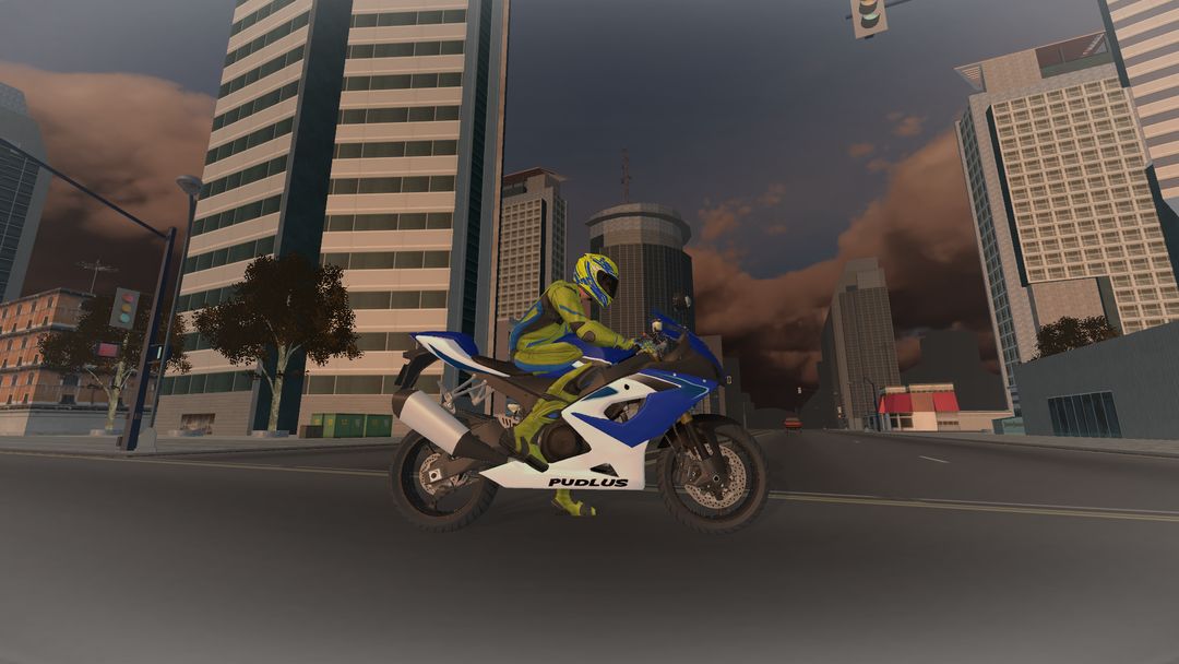 Traffic Motorbike ภาพหน้าจอเกม