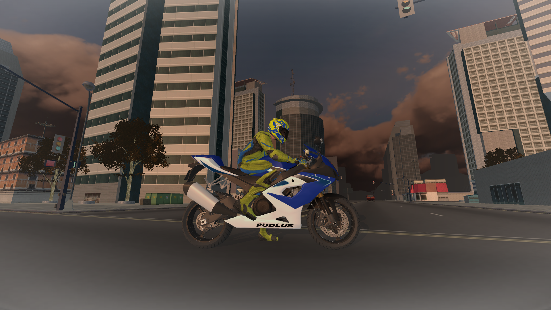 Traffic Motorbike ゲームのスクリーンショット