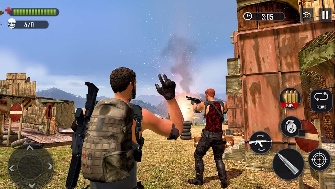Fps Shooting Games: Gun Strike screenshot game