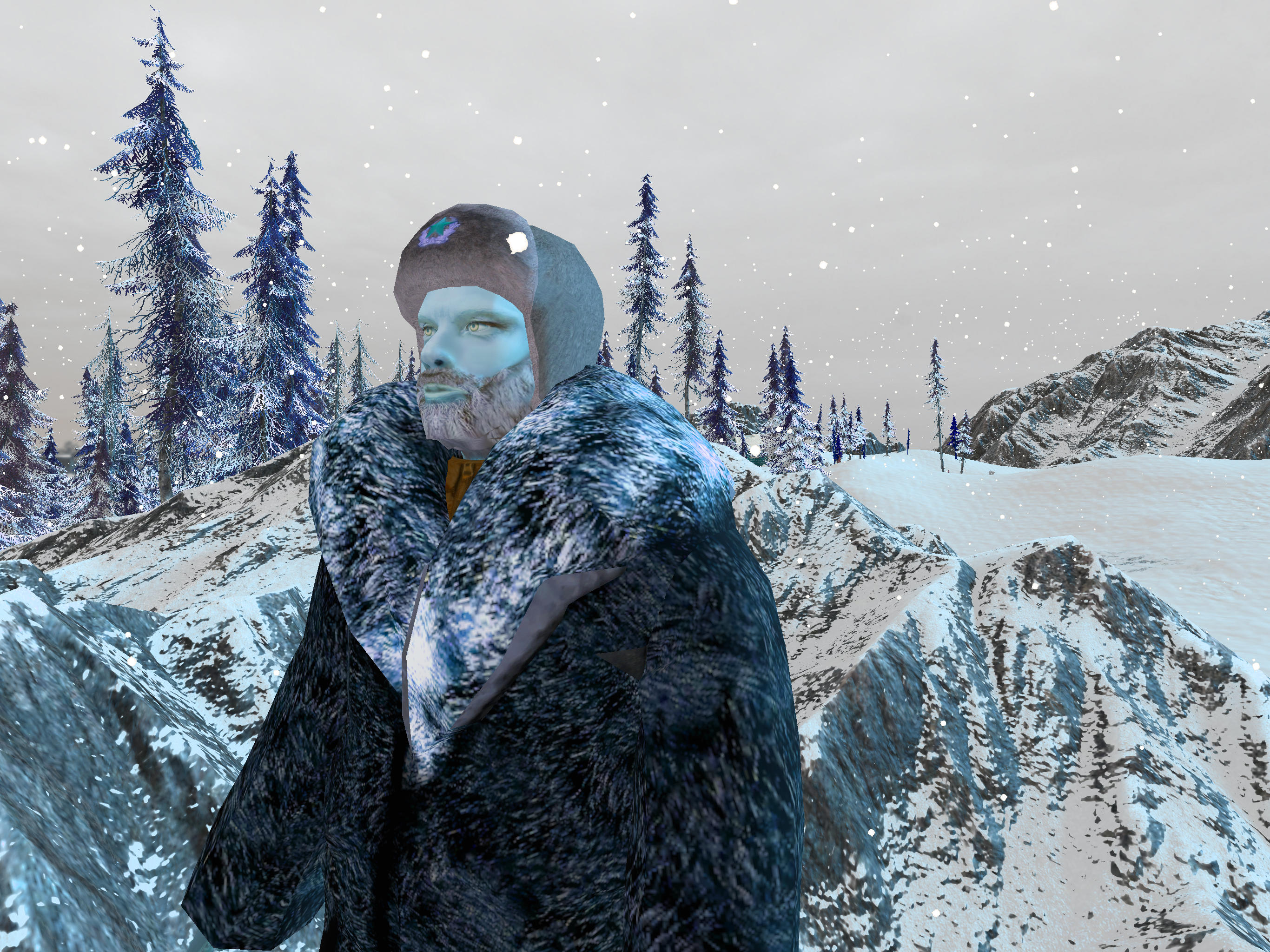 Frozen City Survival Simulator Game Screenshot