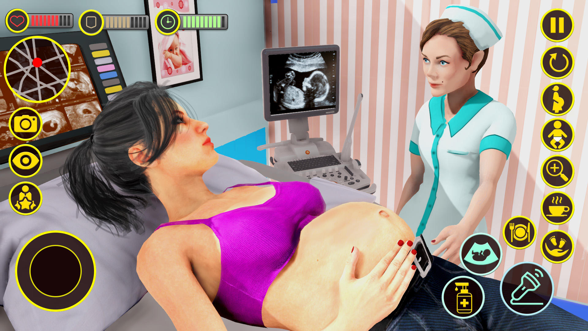 pregnant mommies new baby girl care growing up APK for Android