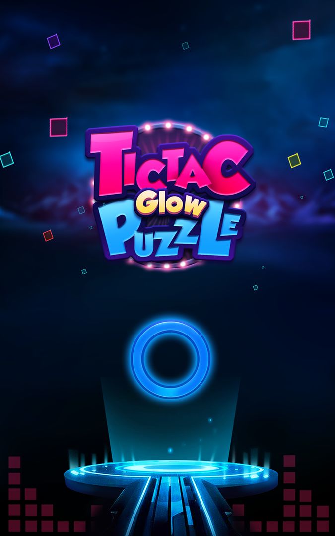 Screenshot of Glow Puzzle Air Tictac - Free color circle games