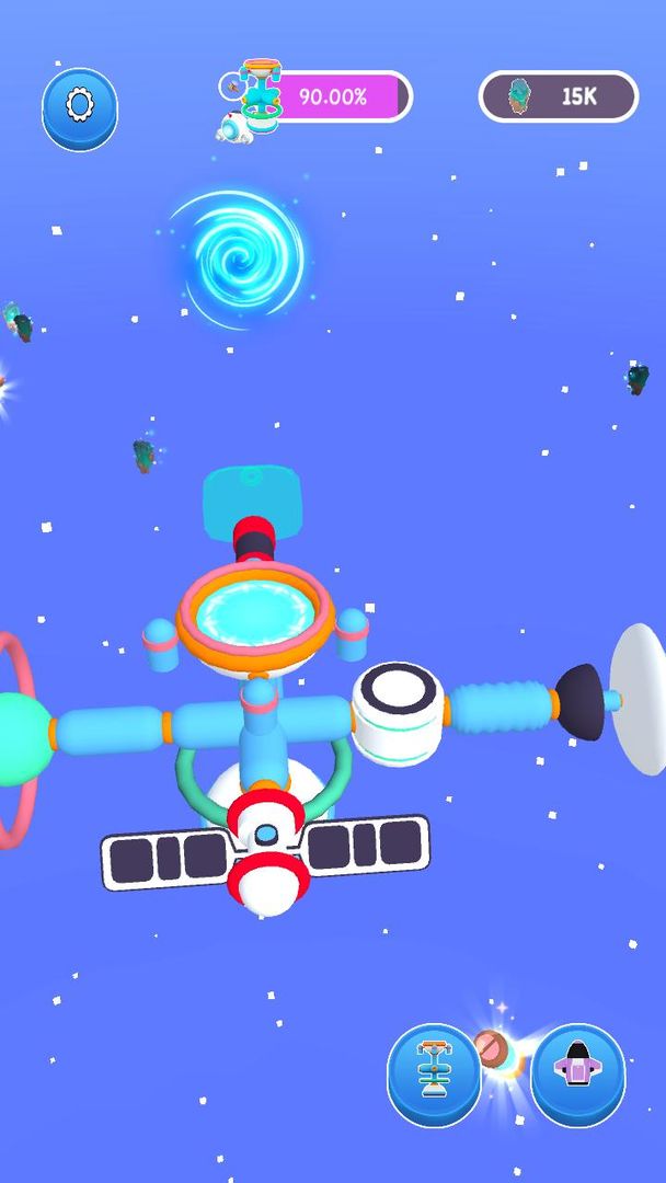 Idle Space Station screenshot game
