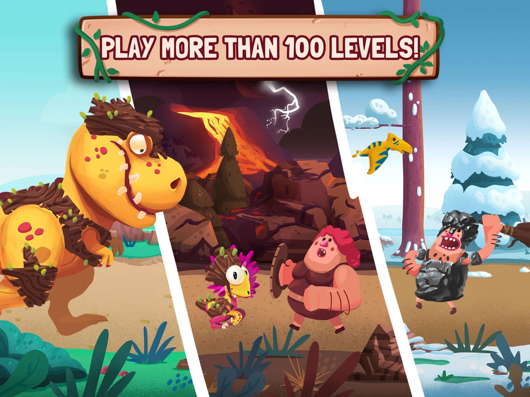 Dino Bash: Dinosaur Battle ภาพหน้าจอเกม