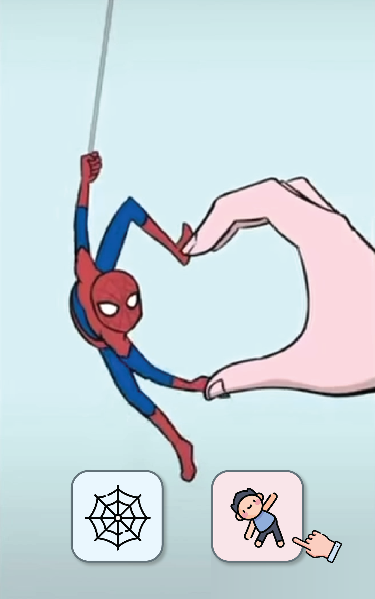 Finger Heart: Fancy Refill ゲームのスクリーンショット