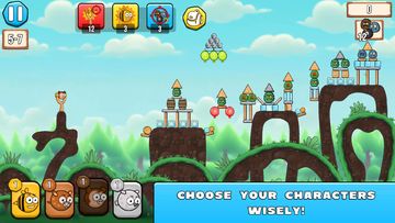 Angry Monsters Catapult Game Screenshot