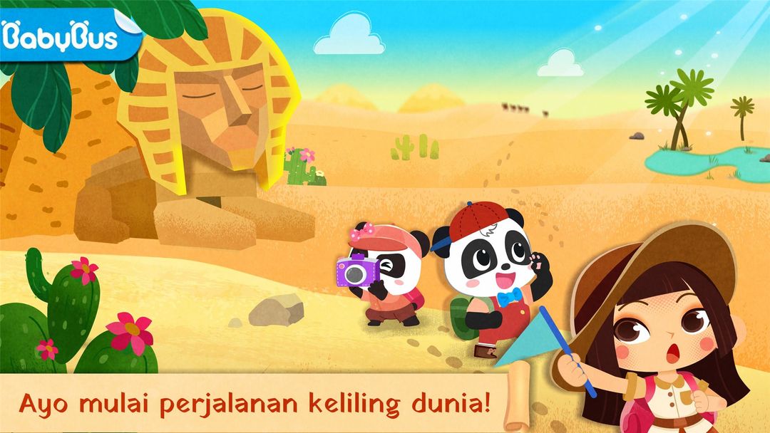 Perjalanan Keliling Dunia Panda Kecil screenshot game