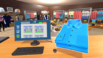 Cloth Store 3D Shop Simulator Game Screenshot