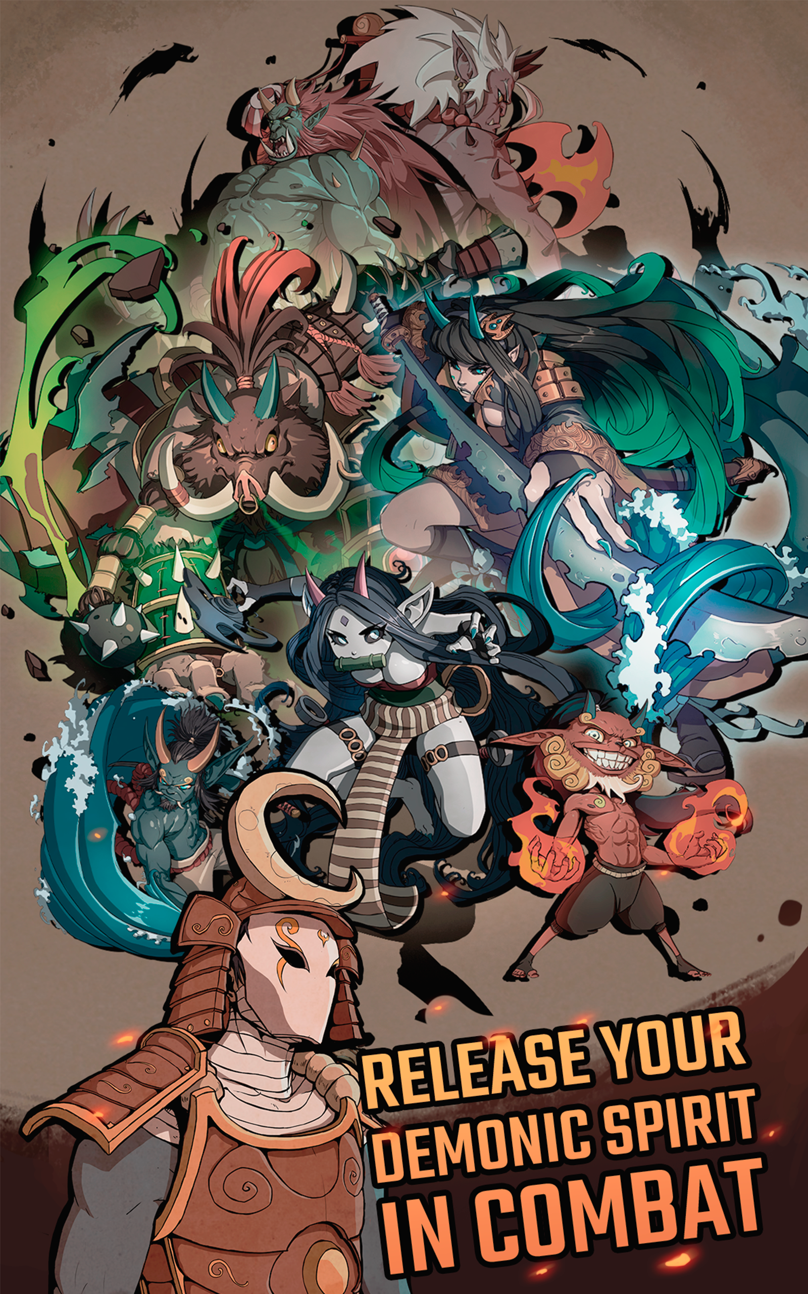 Cuplikan Layar Game Demon Blade - Japan Action RPG