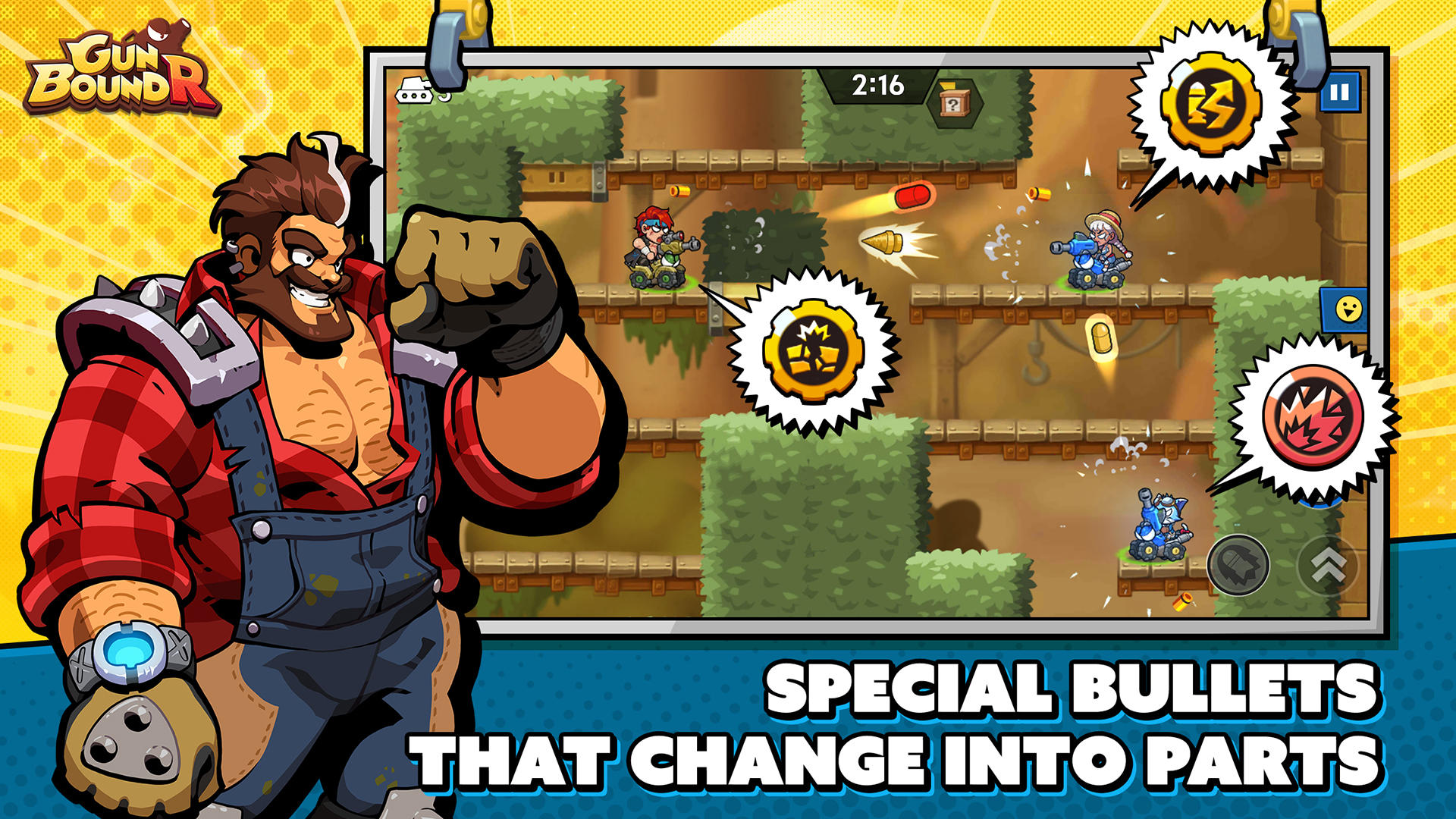 Screenshot of GunboundR