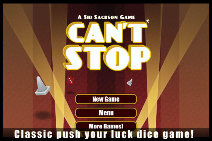 Cuplikan Layar Game Can't Stop