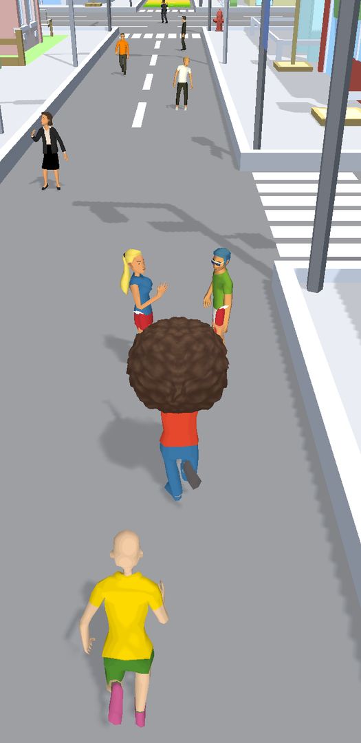 Hair Cut Run screenshot game