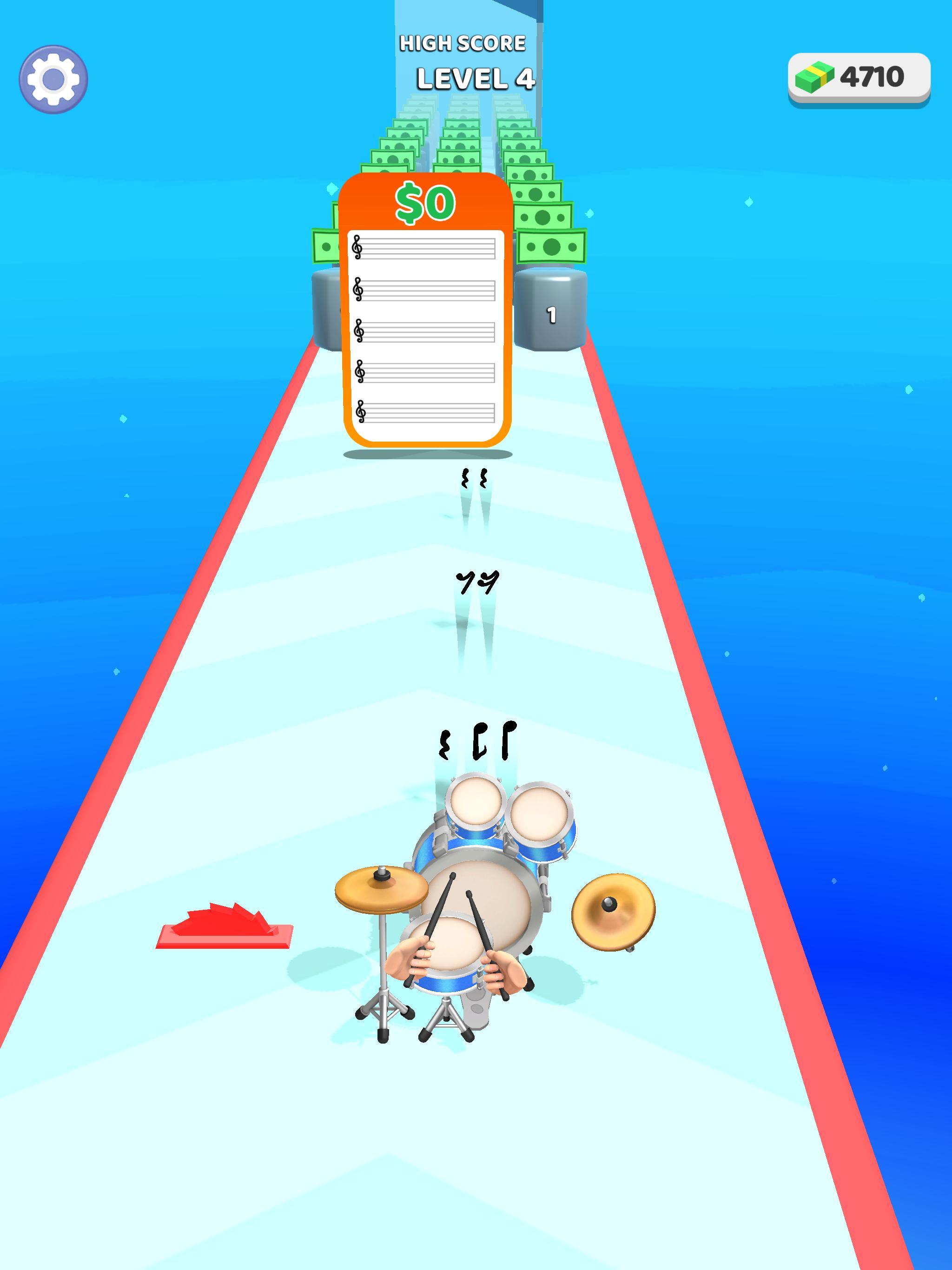 Drum Shooter 게임 스크린샷