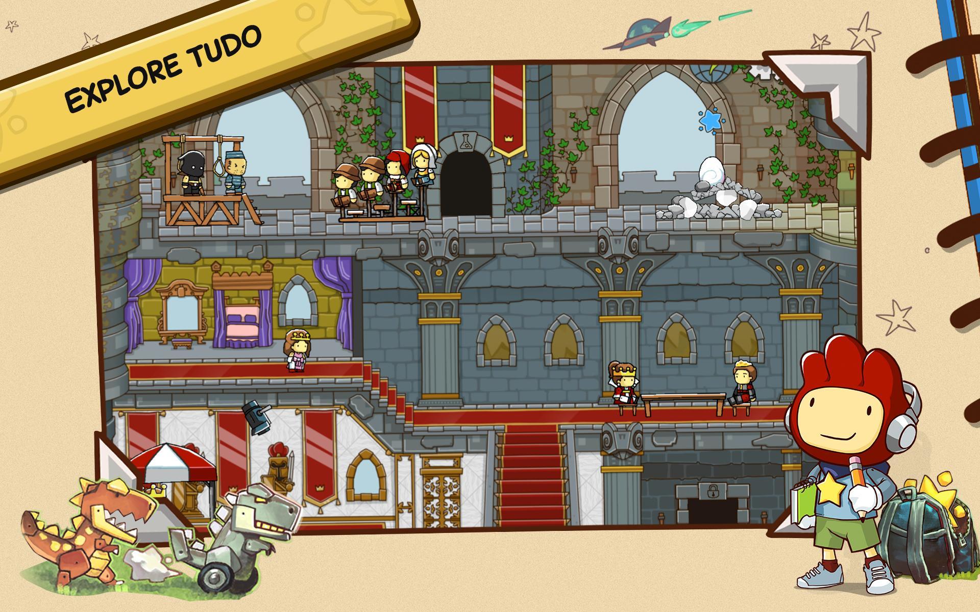 Captura de Tela do Jogo Scribblenauts Unlimited