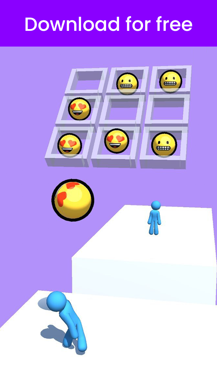 Cuplikan Layar Game Tic Tac Toe Thrower 3D
