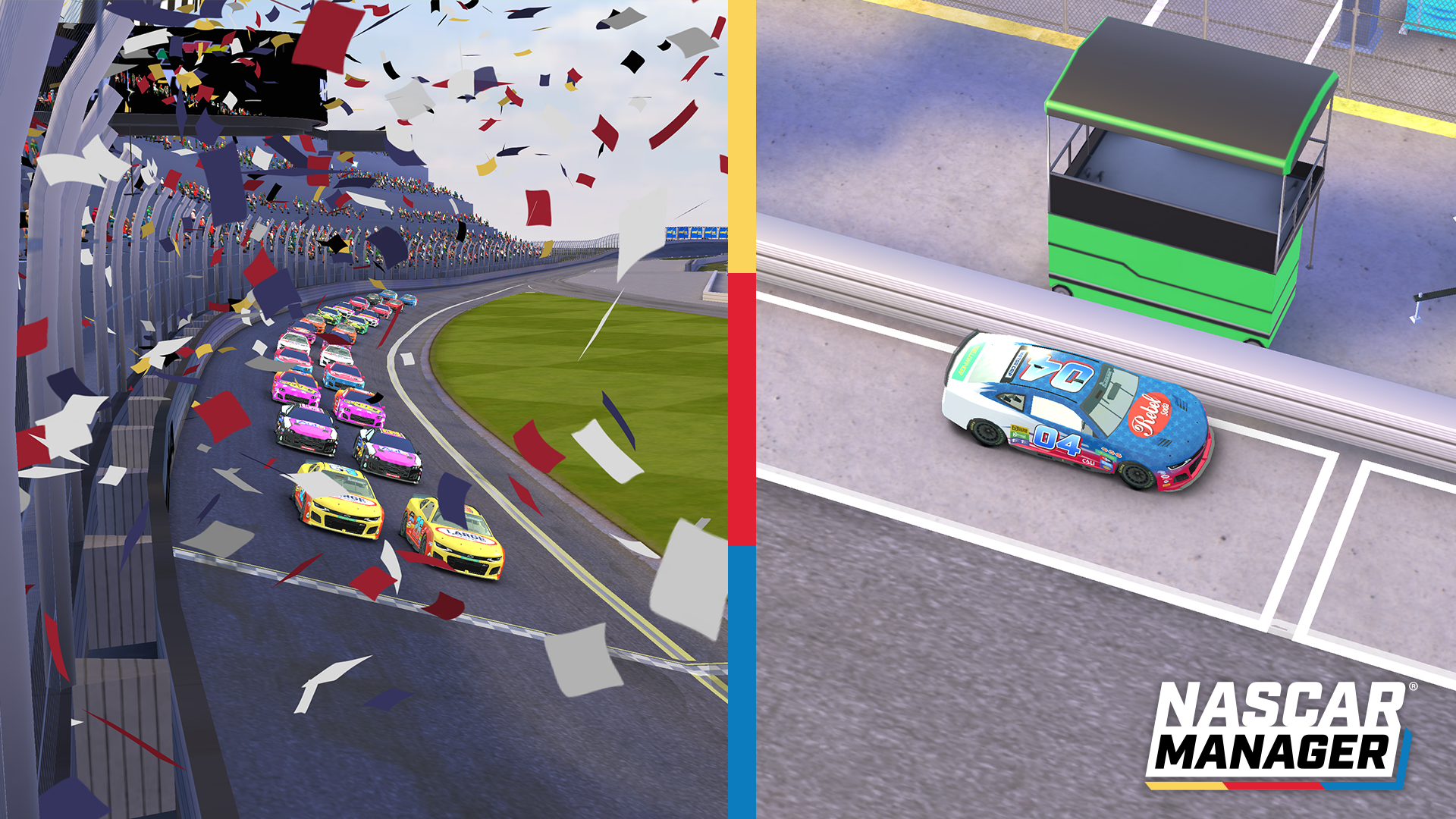 NASCAR Manager Game Screenshot