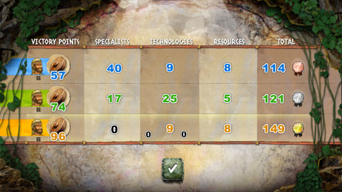 Screenshot of Stone Age: The Board Game