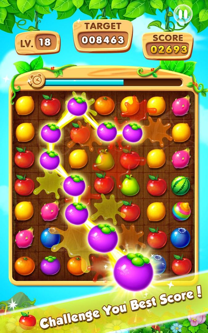 Fruits Splash screenshot game
