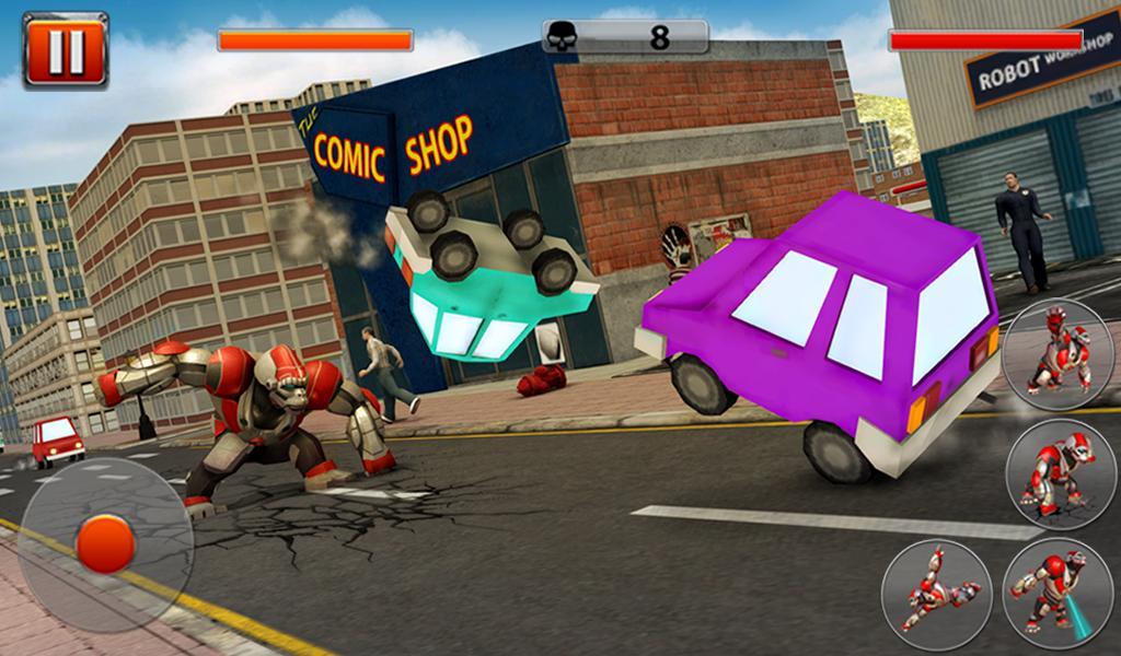 Transform RoboKong 2017 : Chai Game Screenshot