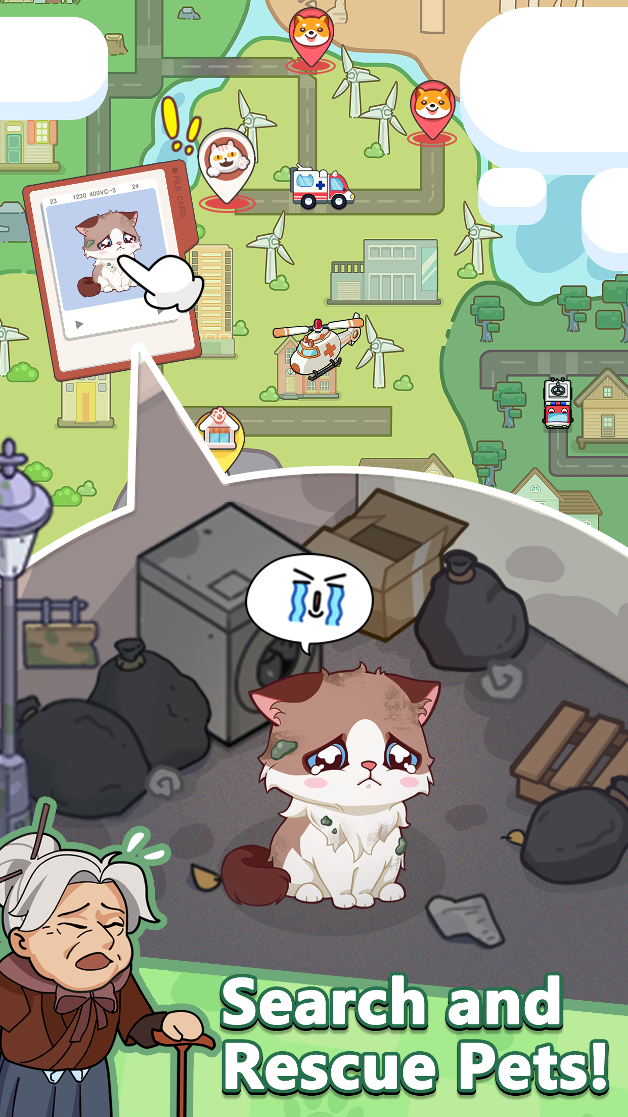 Animal Rescue Tycoon:Pet game Game Screenshot