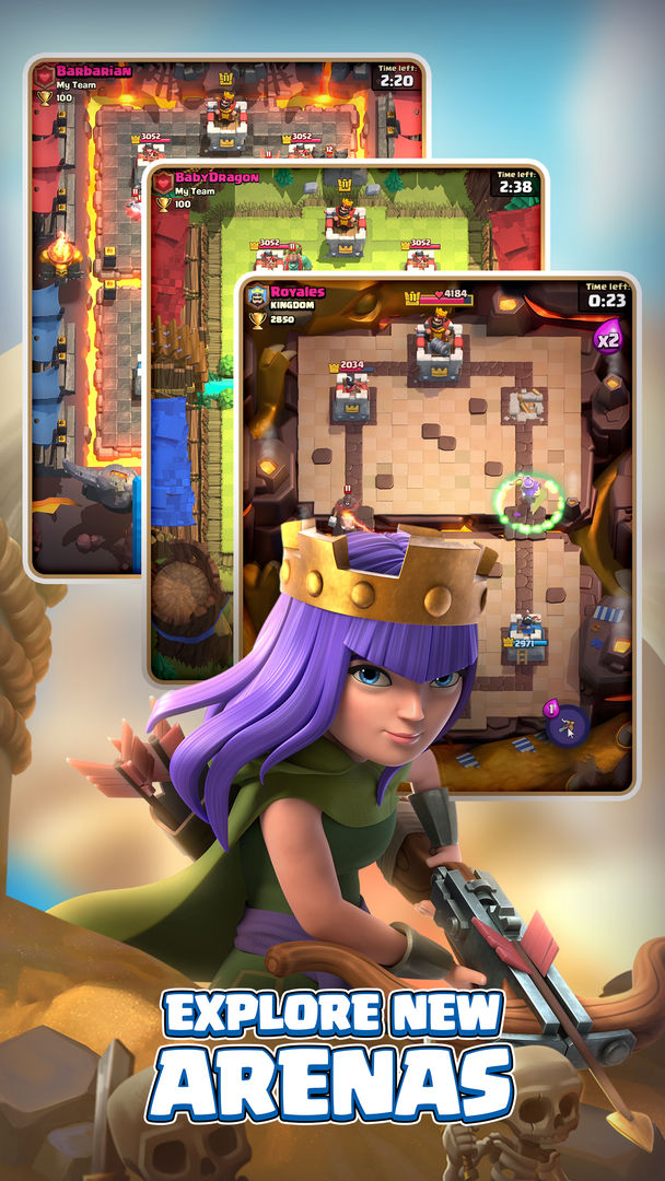 Screenshot of Clash Royale