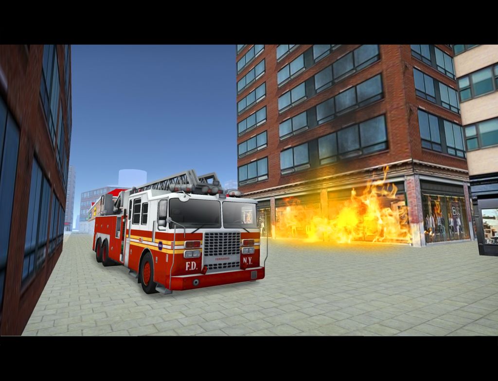Fire Truck Simulator 2016 게임 스크린 샷