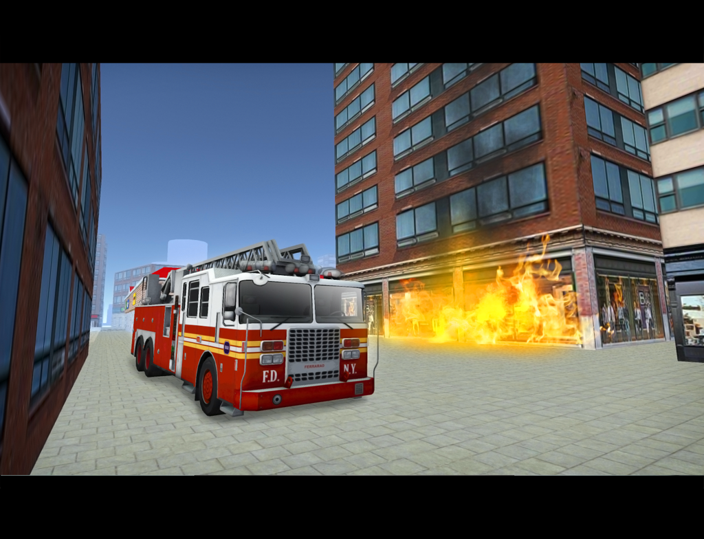 Fire Truck Simulator 2016 ゲームのスクリーンショット