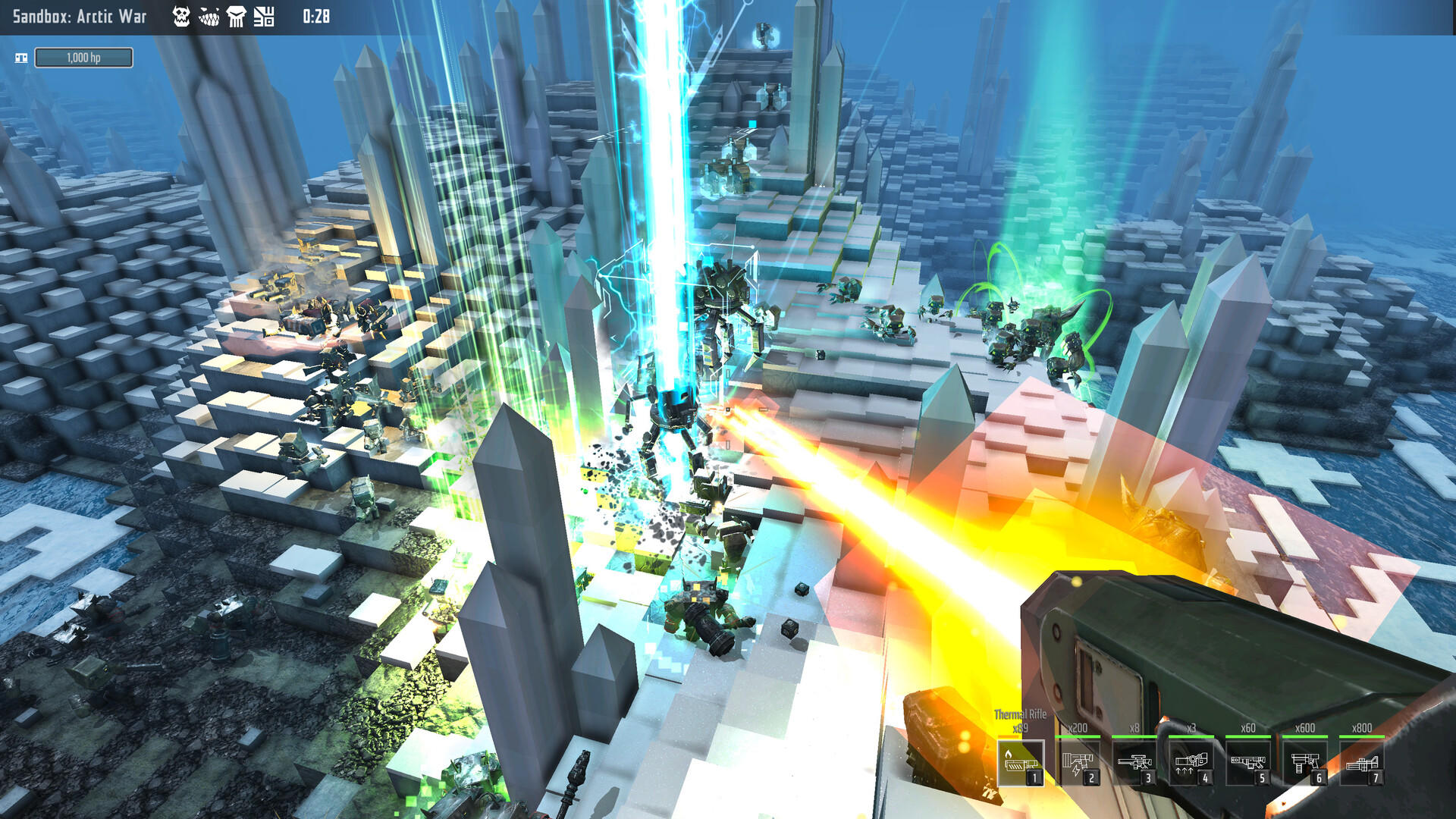 Block Fortress 2 게임 스크린샷