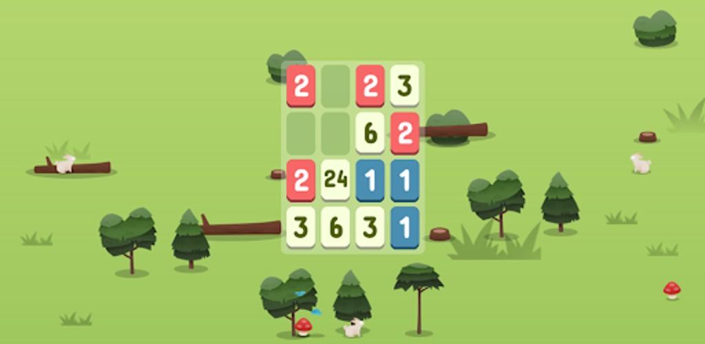 Screenshot of the video of Threes