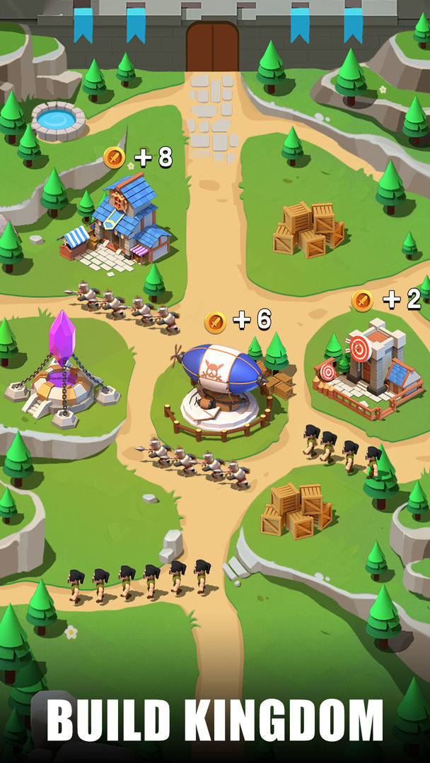 Screenshot of Castle Defense：Idle TD