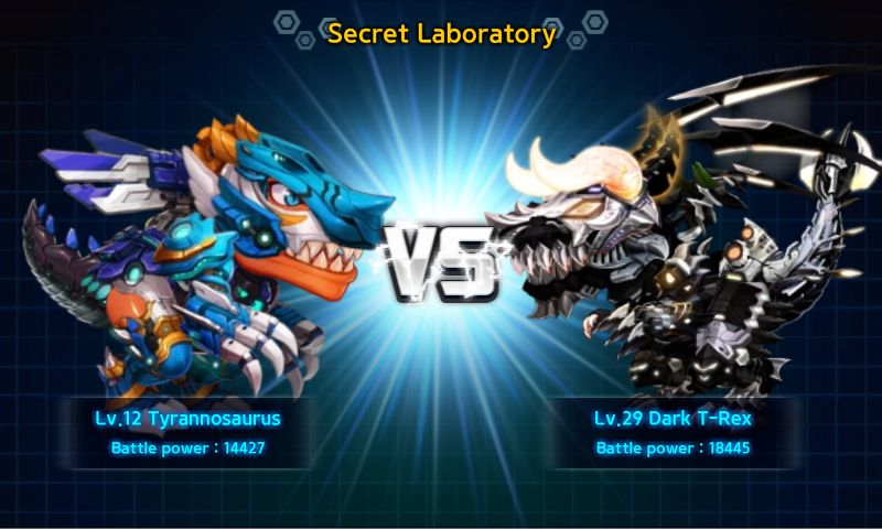 Dino Battle - A new challenger screenshot game