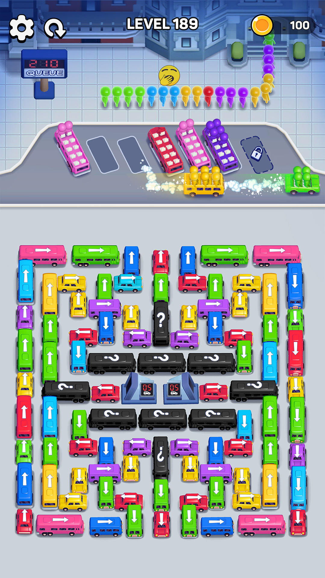 Bus Out Game Screenshot