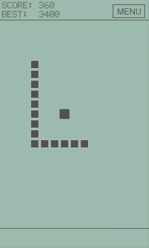 Snake 1997 Game Screenshot