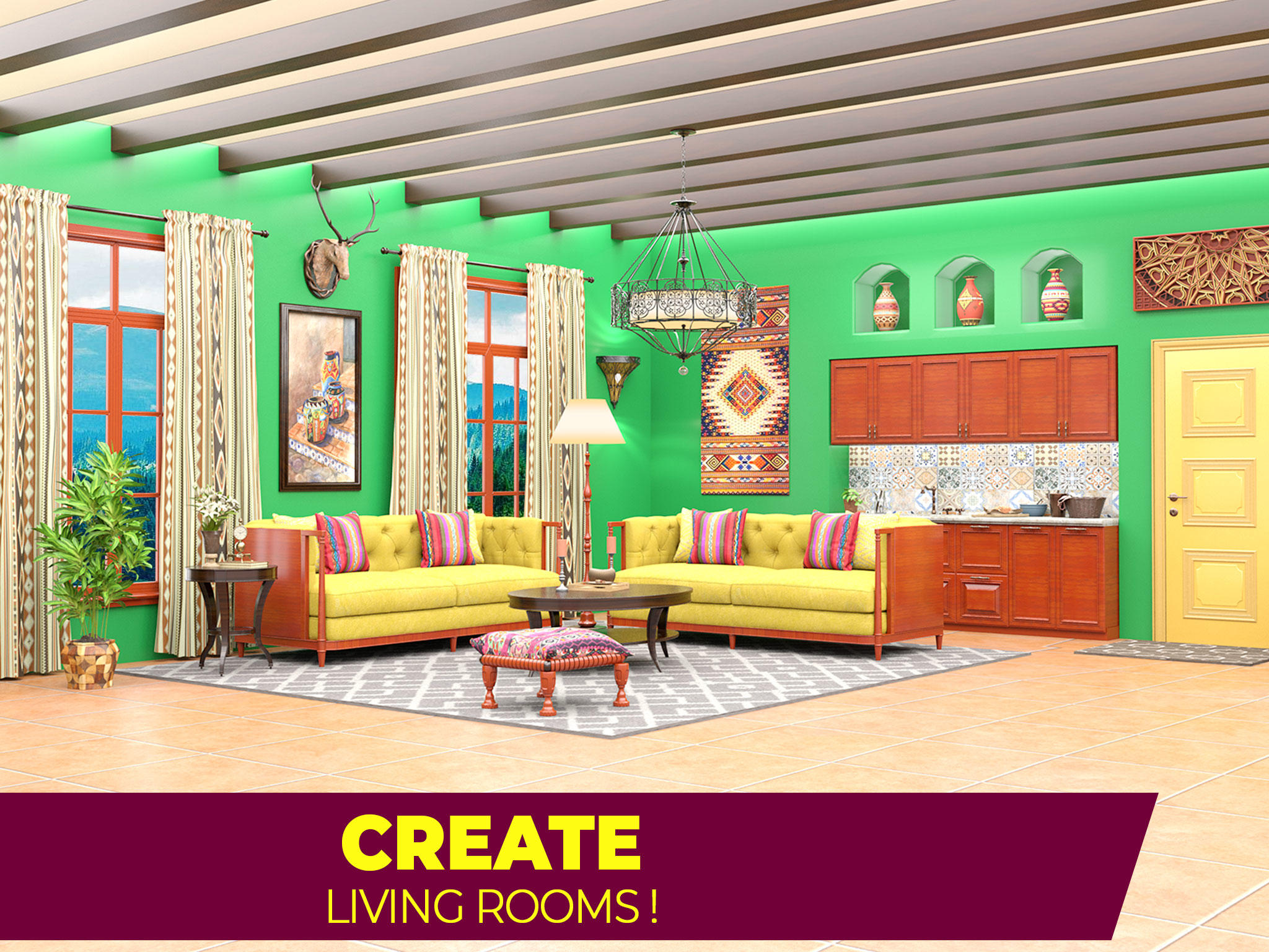 My Home Design: Makeover Games Game Screenshot