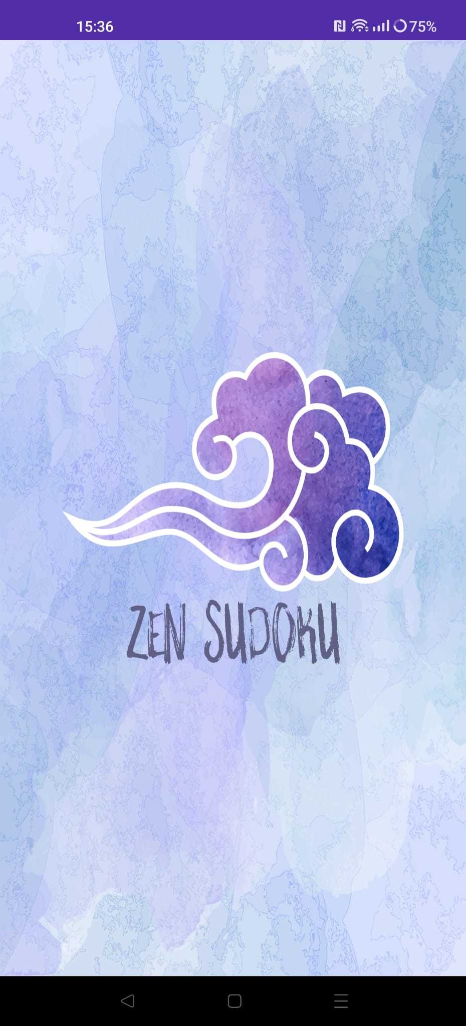 Zen Sudoku Game Screenshot