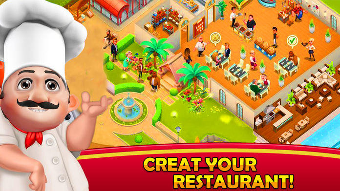 Fast Food Cafe Master Kitchen Game Screenshot